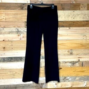White House Black Market size 2S flare leg black dress pants